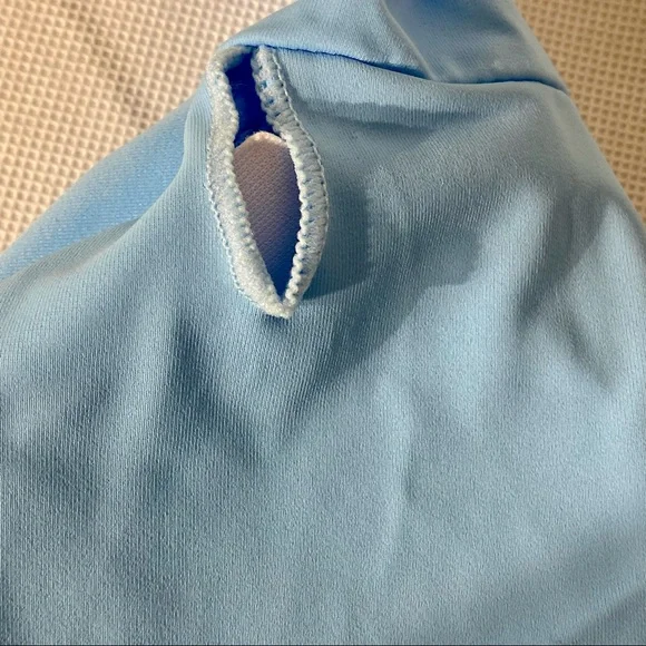 Qinsen Sexy Straps Halter Cross Front High Cut Thong 2 Piece Bikini Swimsuit Set - Picture 8 of 11